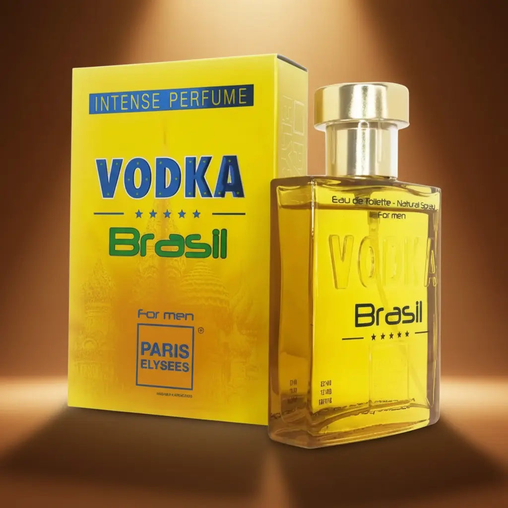 Vodka Brasil Yellow Eau de Toilette Masculino - Paris Elysees