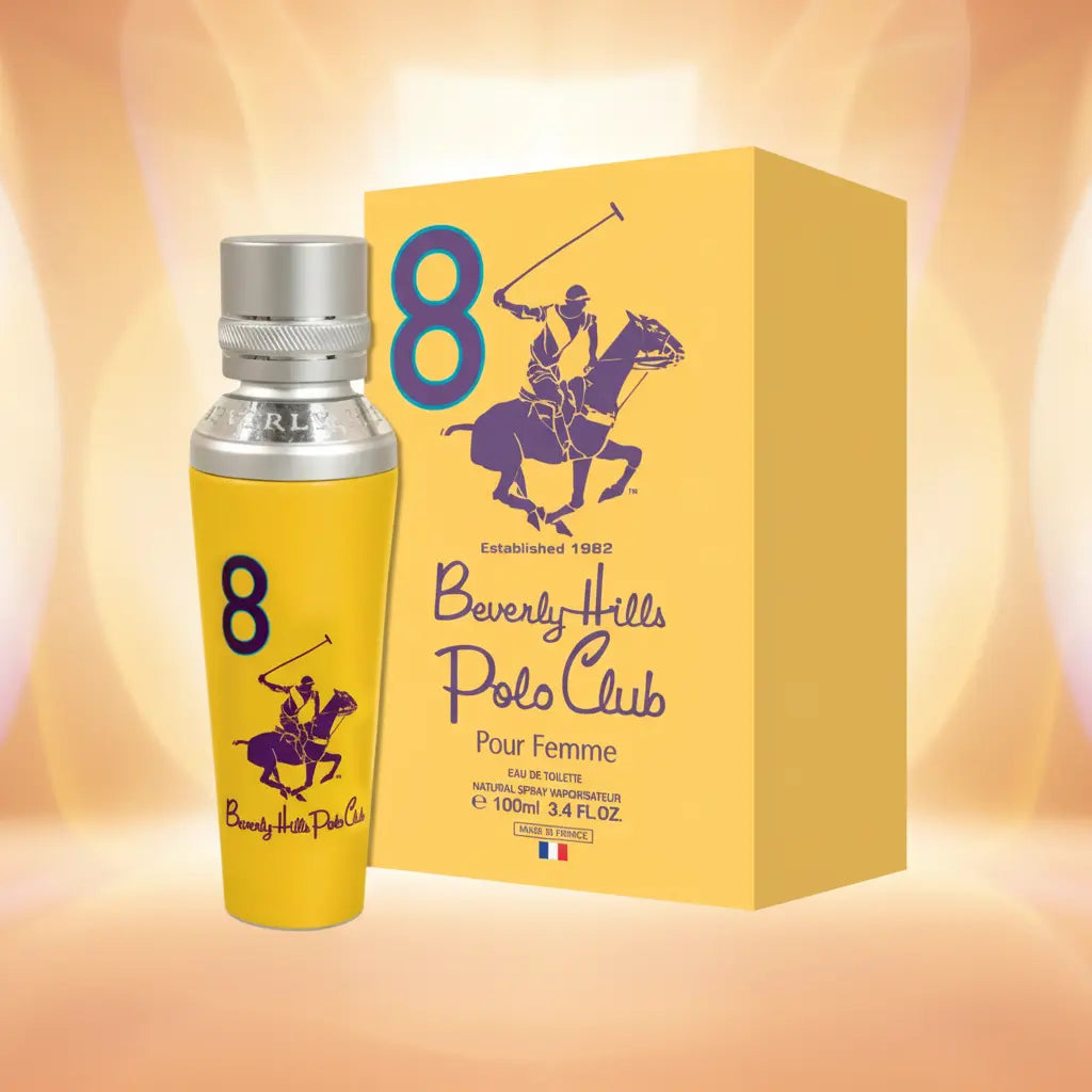 Beverly Hills Polo Club Pour Femme No. 8 Eau de Parfum Feminino - Beverly Hills Polo Club