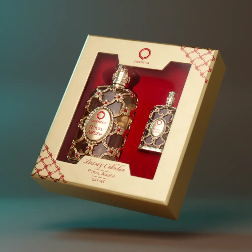Kit Luxury Collection Royal Amber Eau de Parfum Unissex - Orientica