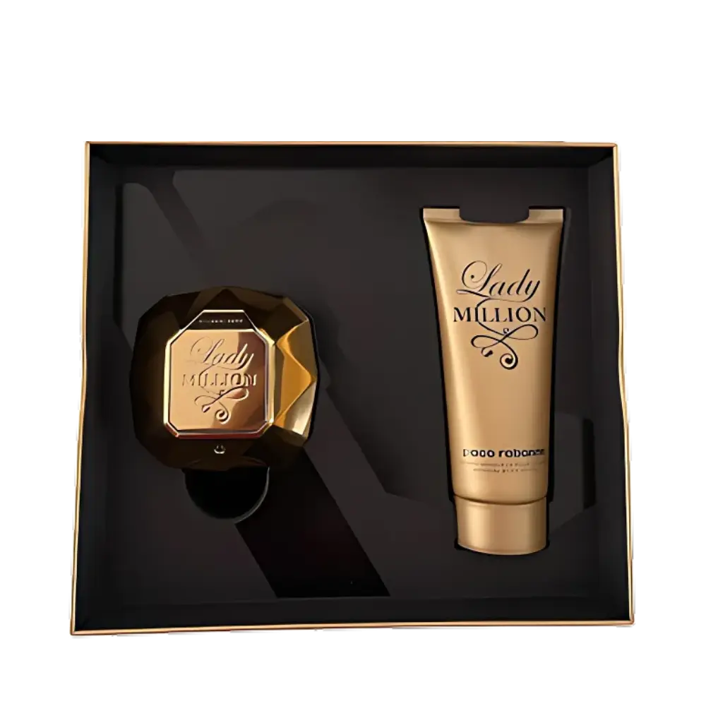 Kit Lady Million Eau de Parfum Feminino e Loção Corporal - Paco Rabanne