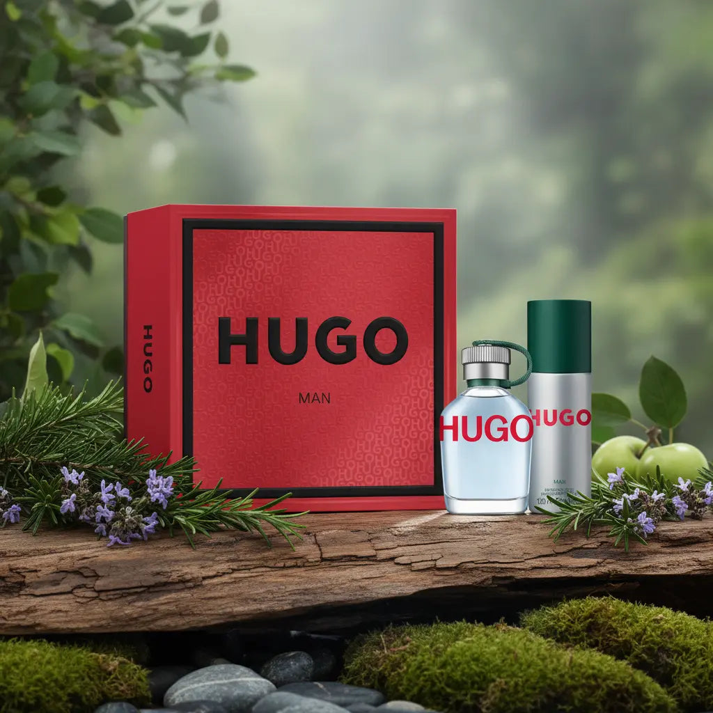 Kit Hugo Man Eau de Toilette e Desodorante Spray Masculino - Hugo