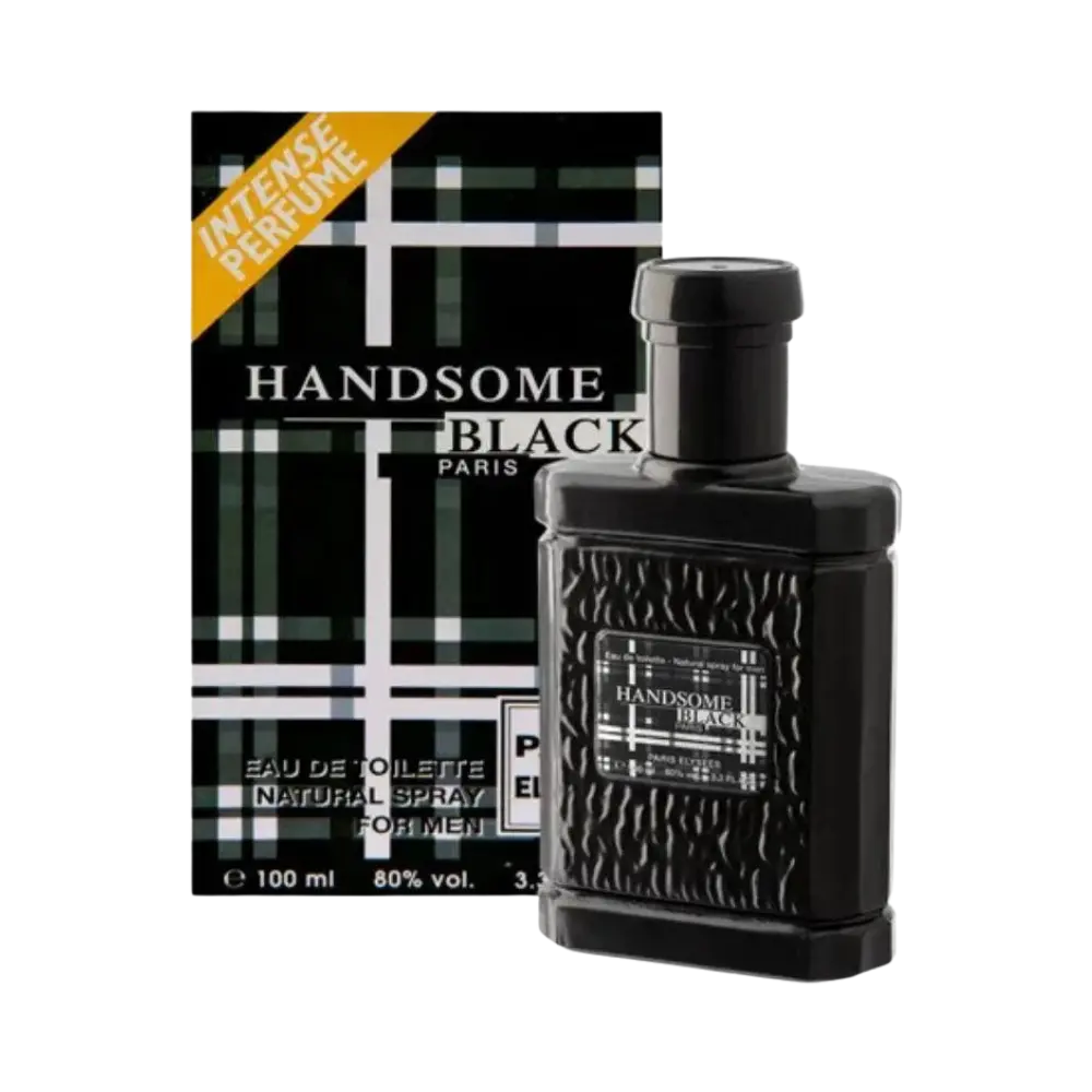 Handsome Black For Men Eau de Toilette Masculino - Paris Elysees
