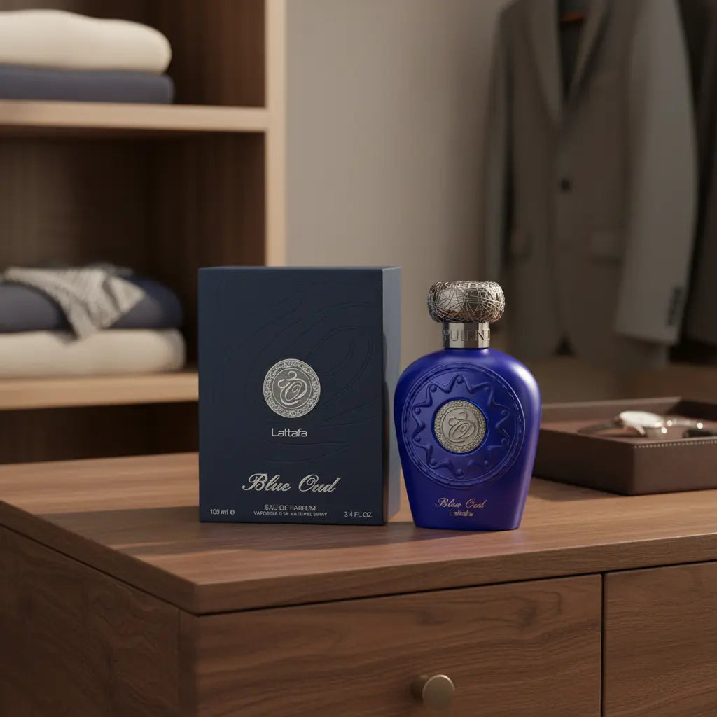 Lattafa Blue Oud Eau de Parfum Unissex - Lattafa