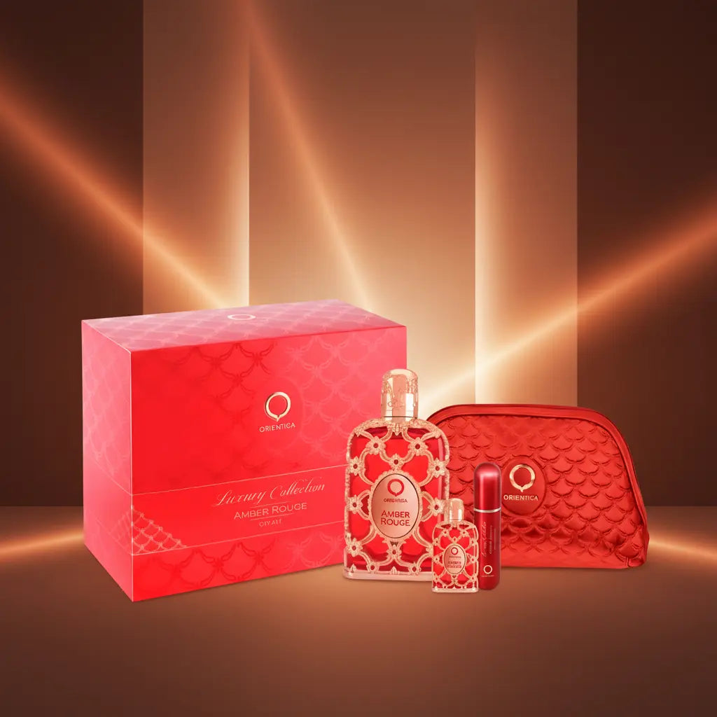Kit Orientica Luxury Collection Amber Rouge Eau de Parfum Unissex - Orientica