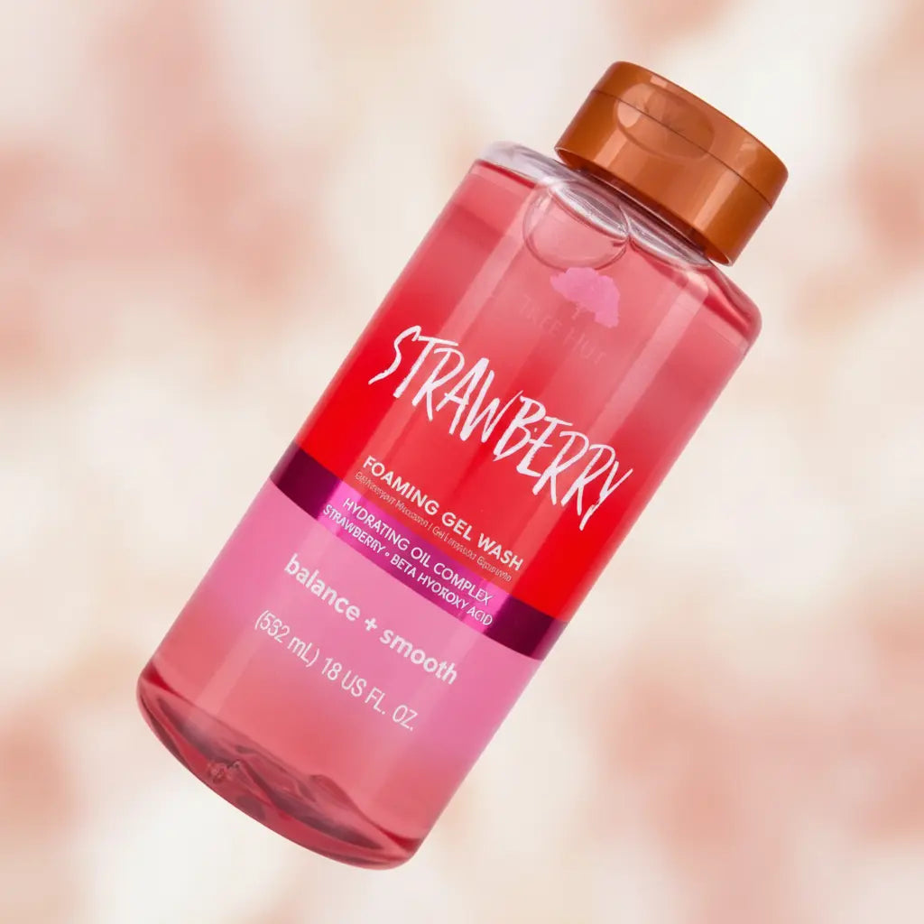 Tree Hut Strawberry Foaming Gel Body Wash - Tree Hut