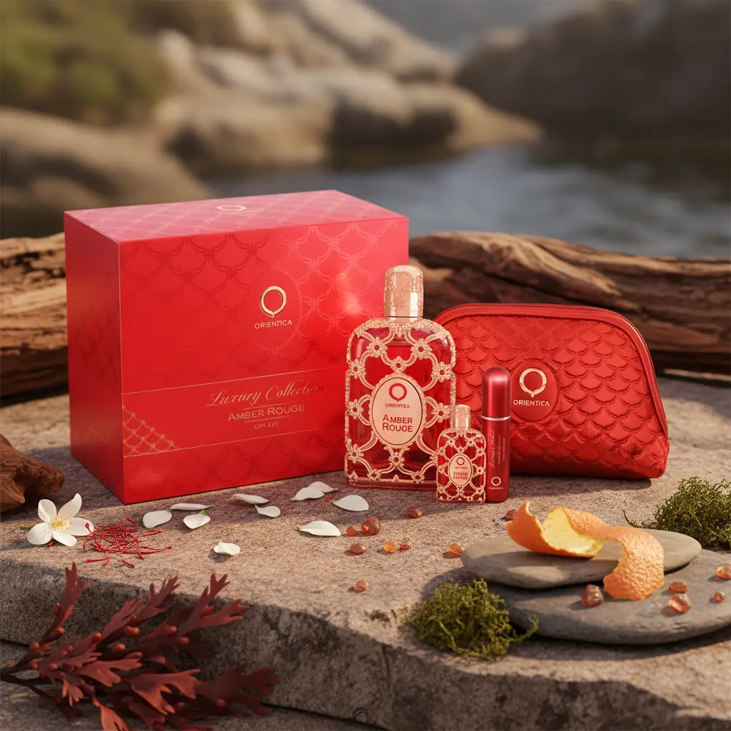 Kit Orientica Luxury Collection Amber Rouge Eau de Parfum Unissex - Orientica
