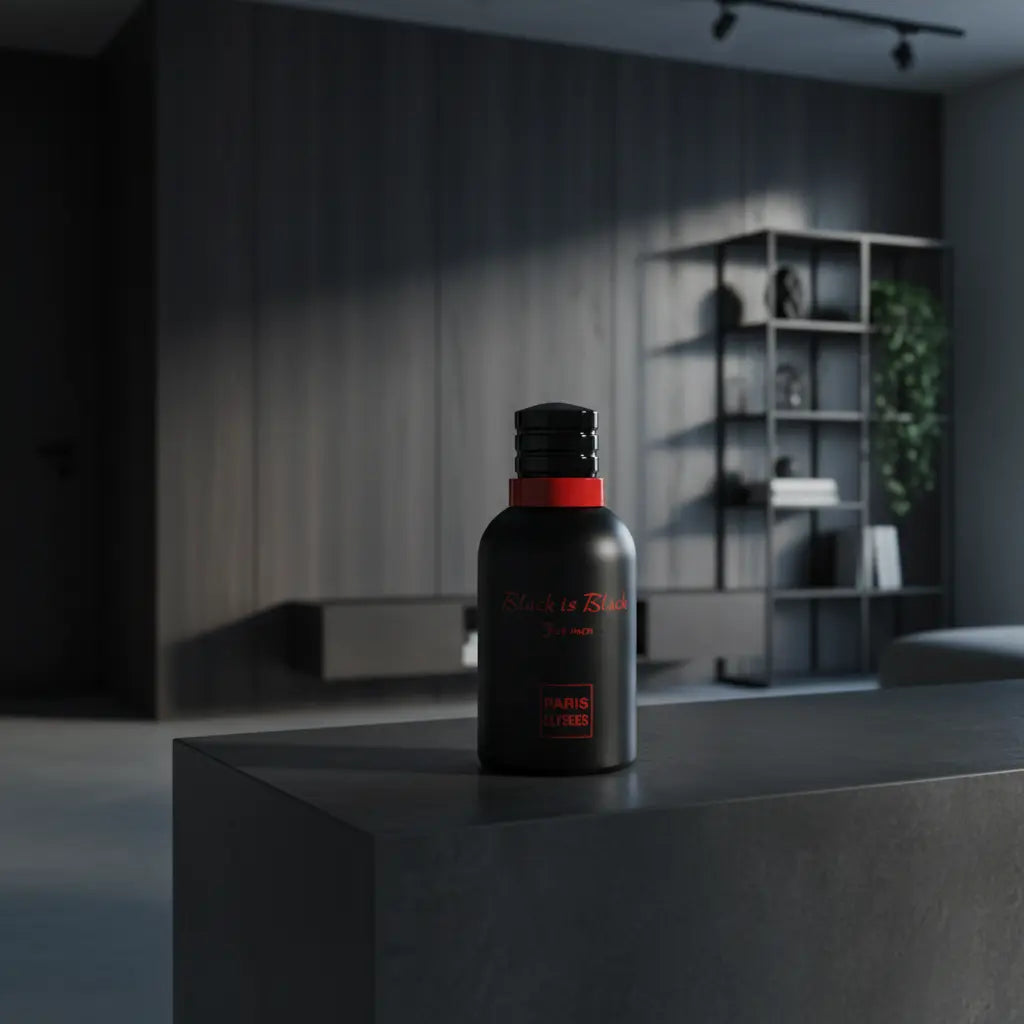 Black Is Black For Men Eau de Toilette Masculino - Paris Elysees