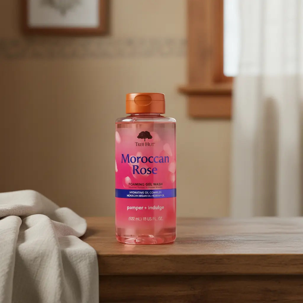 Tree Hut Moroccan Rose Foaming Gel Wash Gel de Banho - Tree Hut