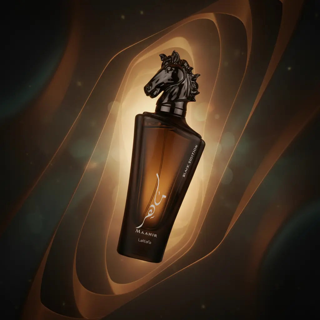 Maahir Black Edition Eau de Parfum Unissex - Lattafa