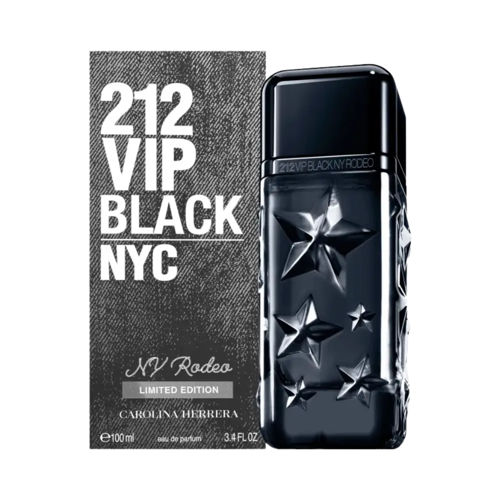 212 VIP Black NY Rodeo Limited Edition Eau de Parfum Masculino - Carolina Herrera