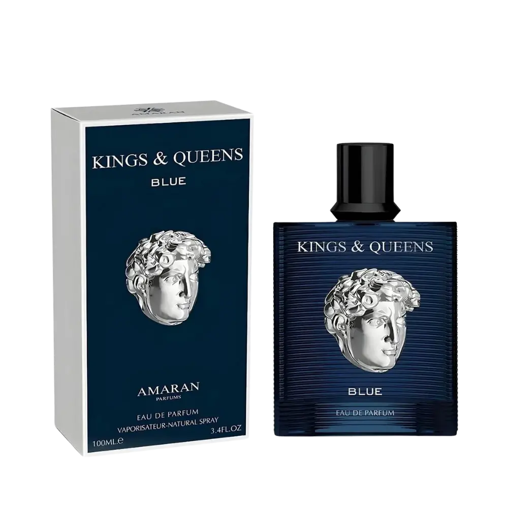 Kings & Queens Blue Eau de Parfum Masculino - Riiffs