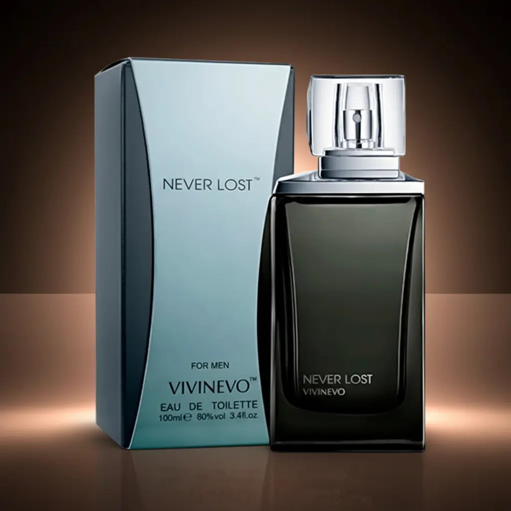 Never Lost Black For Men Eau de Toilette Masculino - Vivinevo