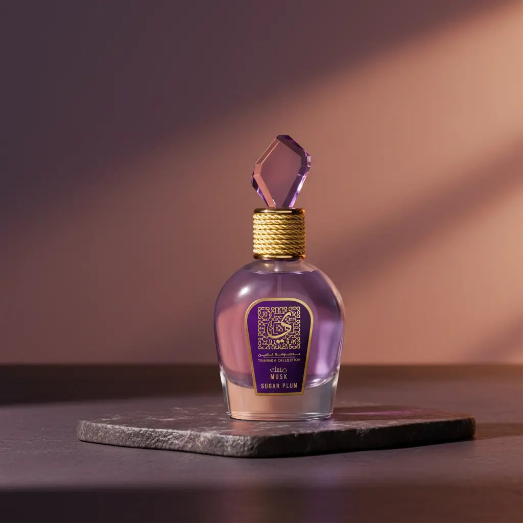 Musk Sugar Plum Thameen Collection Eau de Parfum Feminino - Lattafa