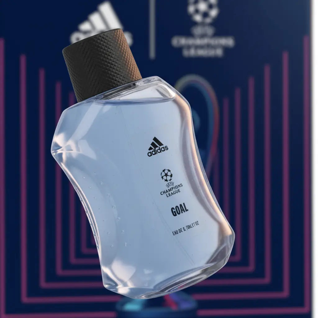 Kit Adidas UEFA Champions League Goal Eau de Toilette e Shower Gel Masculino - Adidas