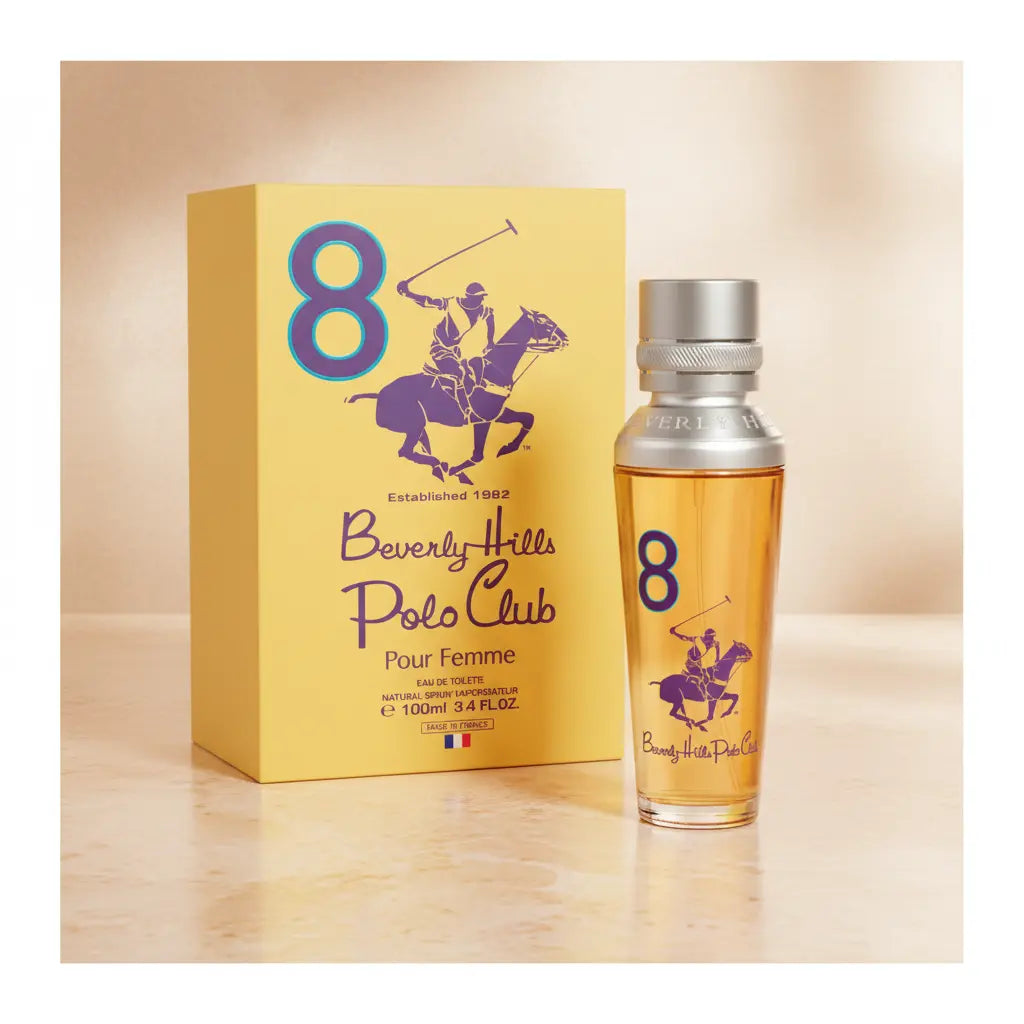 Beverly Hills Polo Club Pour Femme No. 8 Eau de Parfum Feminino - Beverly Hills Polo Club