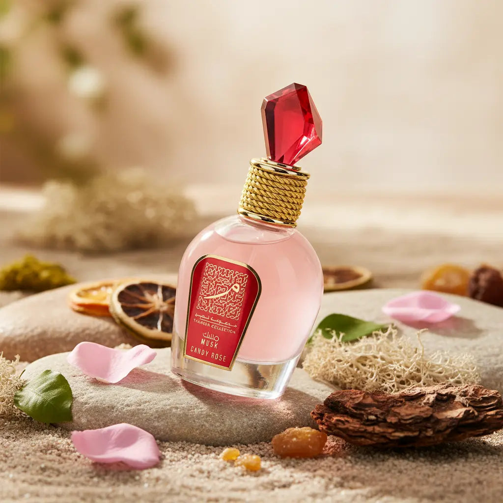 Musk Candy Rose Thameen Collection Eau de Parfum Feminino - Lattafa