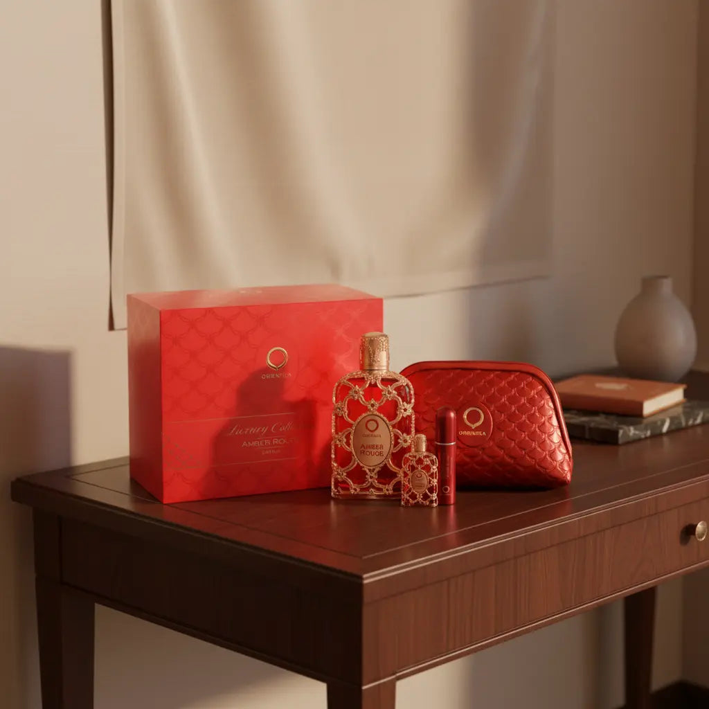 Kit Orientica Luxury Collection Amber Rouge Eau de Parfum Unissex - Orientica