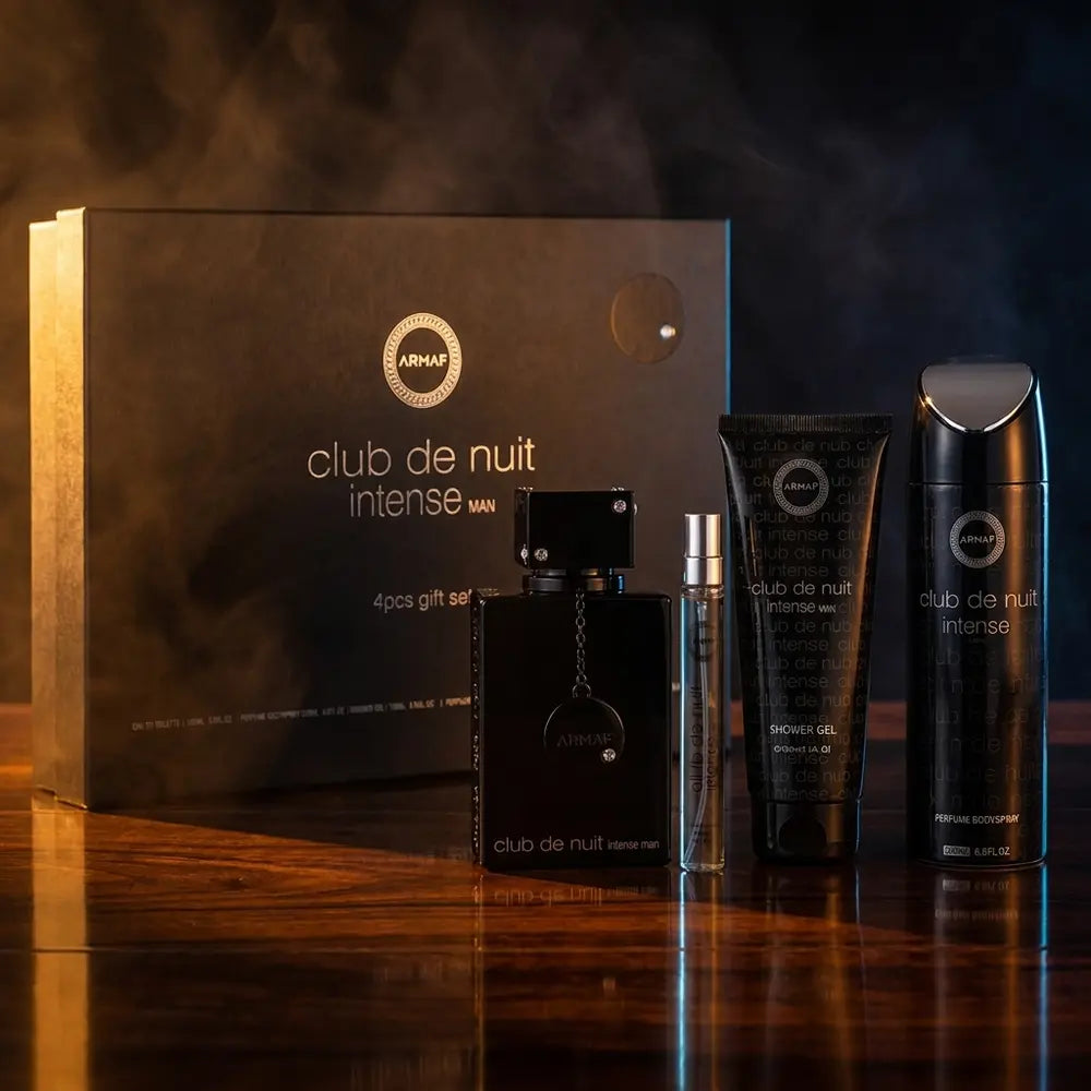 Kit Club de Nuit Intense Man Eau de Toilette Masculino 105ml + 3 Itens - Armaf