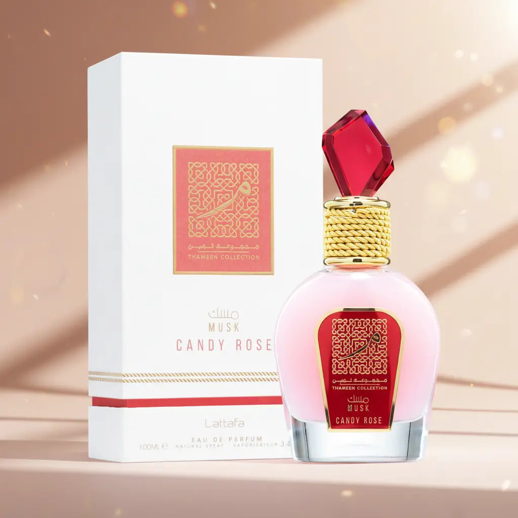 Musk Candy Rose Thameen Collection Eau de Parfum Feminino - Lattafa