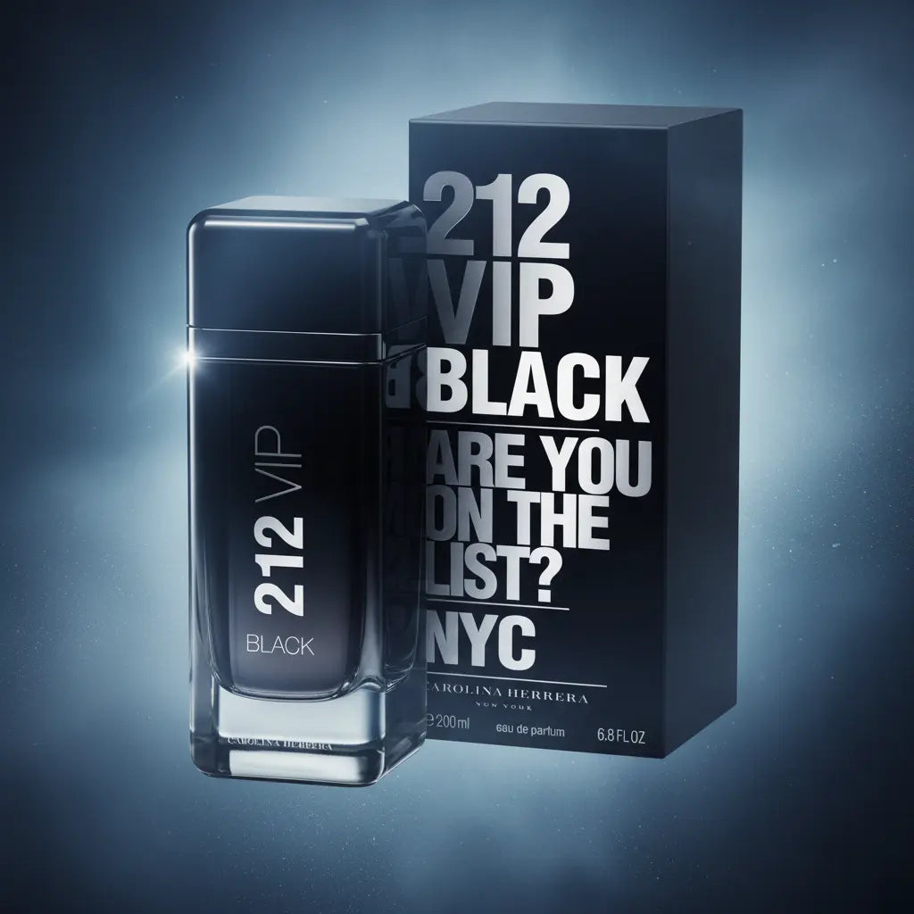 212 VIP Black Eau de Parfum Masculino - Carolina Herrera