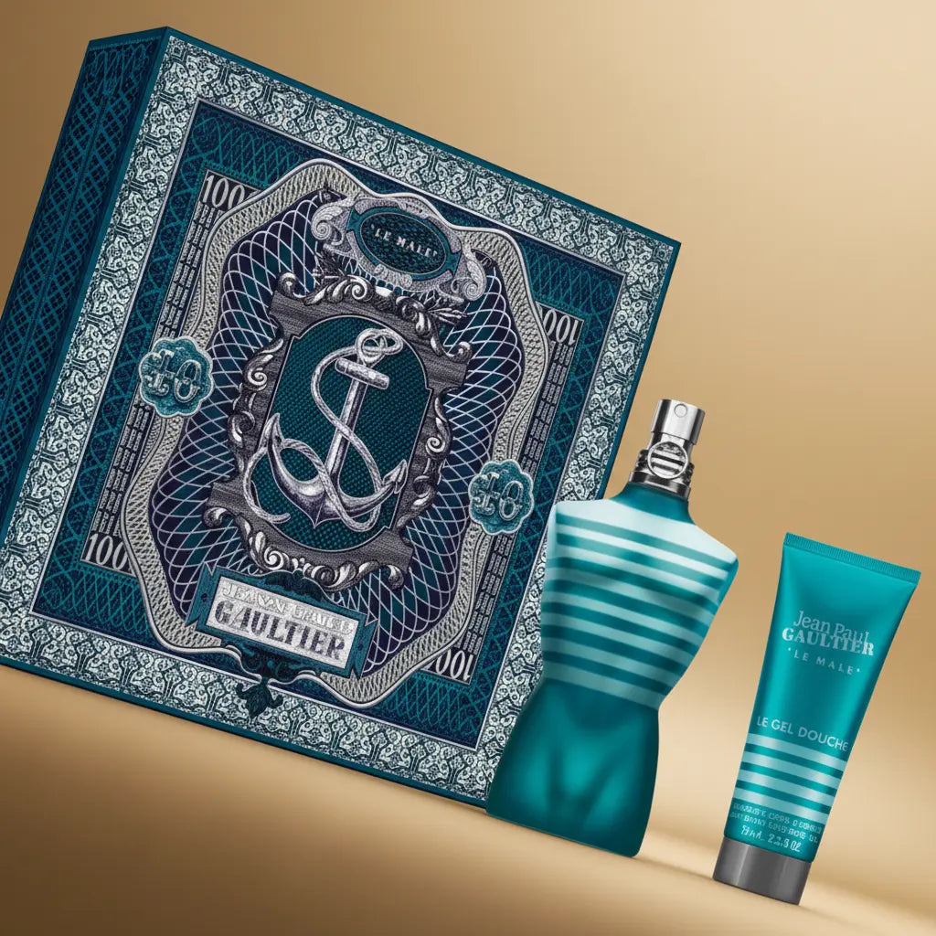 Kit Le Male Eau de Toilette + Gel de Banho Masculino - Jean Paul Gaultier