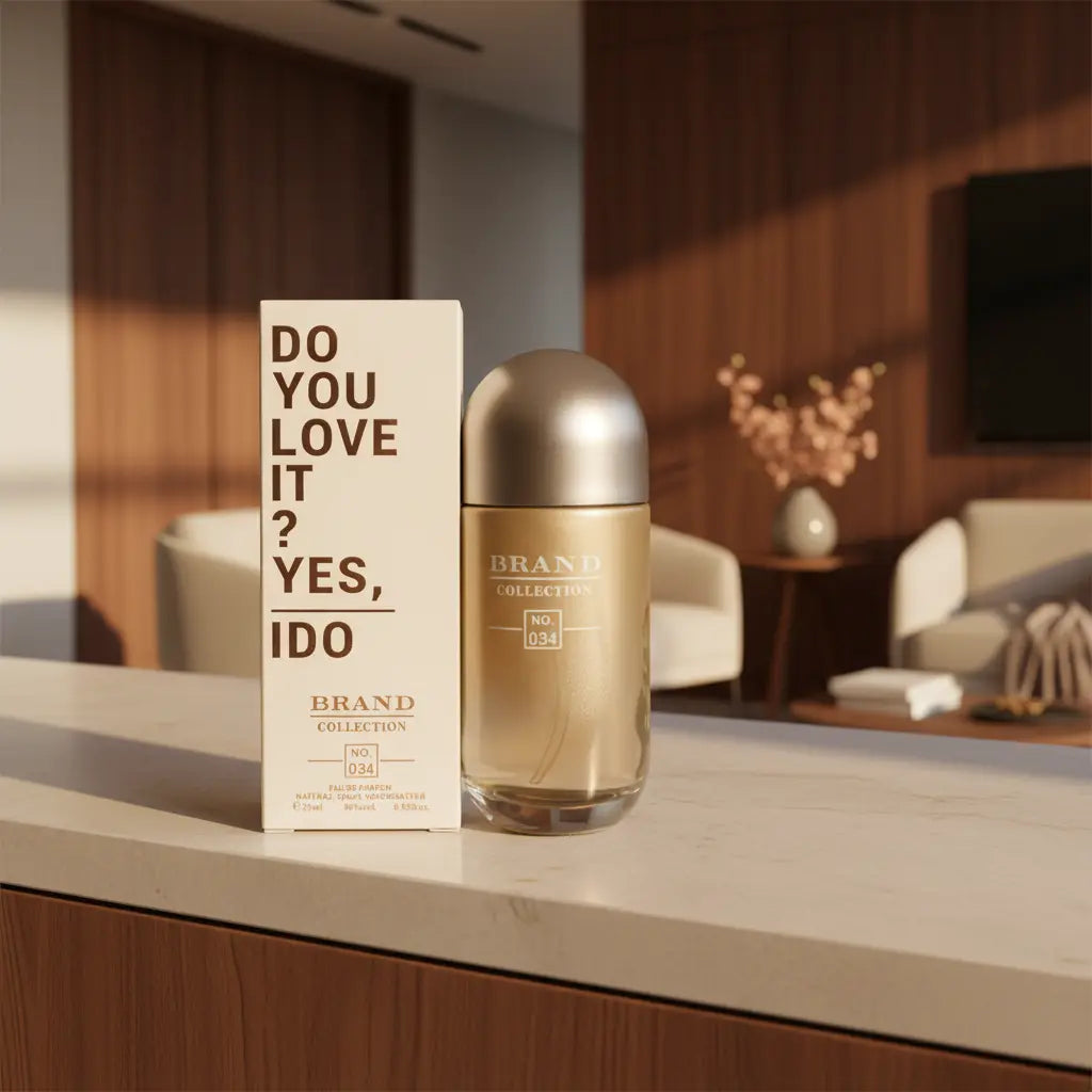 Nº 034 Inspiração 212 VIP Rosé Eau de Parfum Feminino - Brand Collection