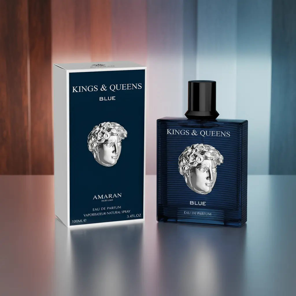 Kings & Queens Blue Eau de Parfum Masculino - Riiffs