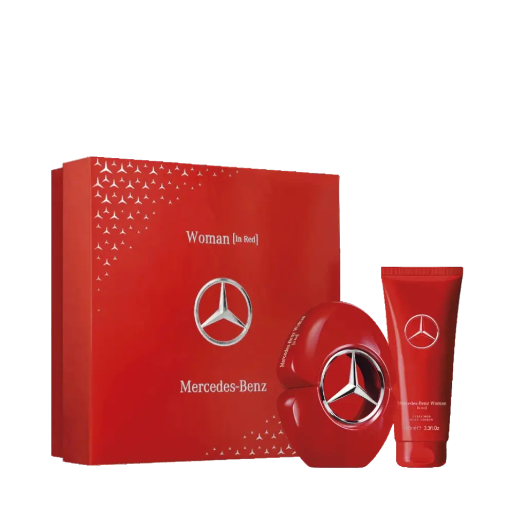 Kit Woman In Red Eau de Parfum e Body Lotion Feminino - Mercedes-Benz