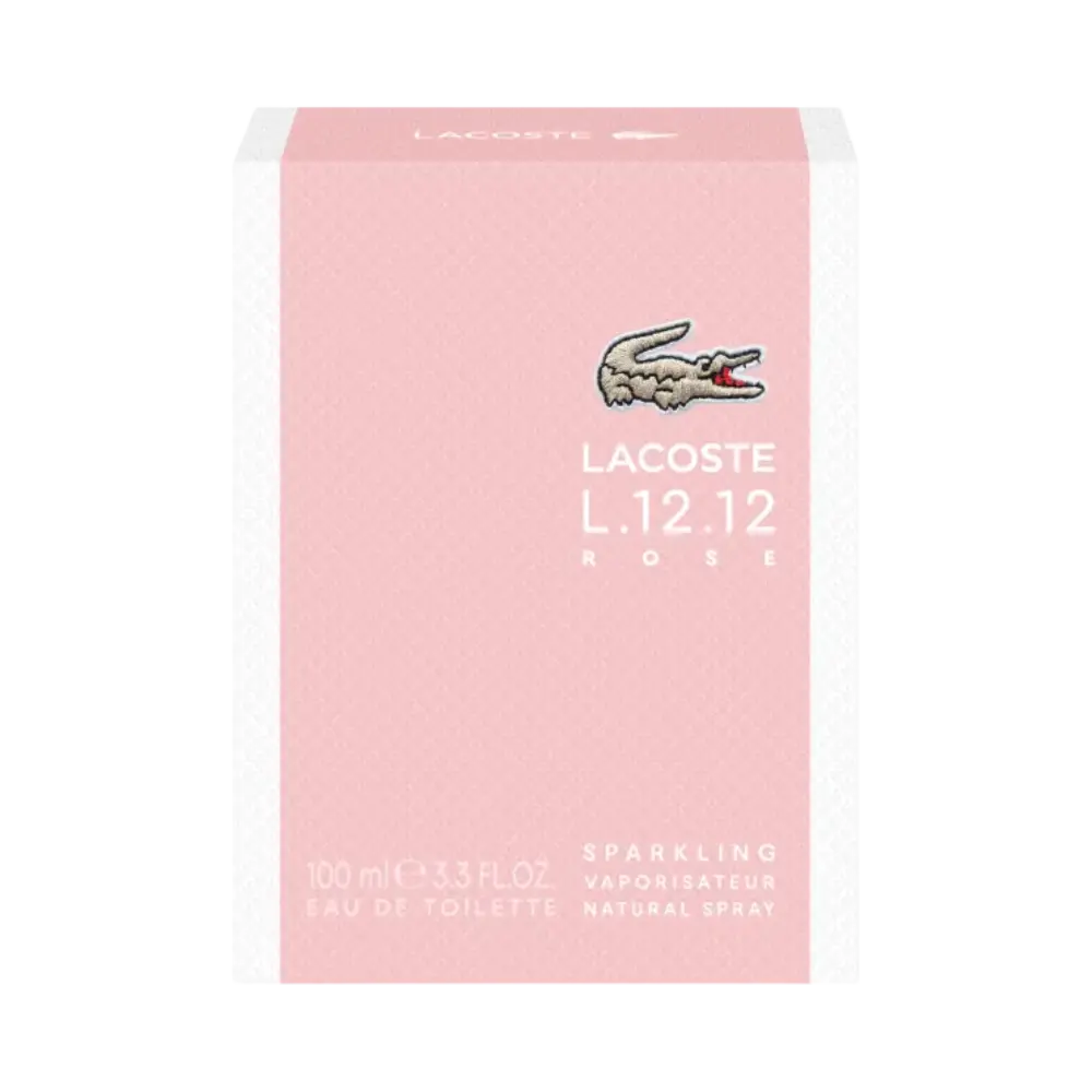 L.12.12 Rose Sparkling Eau de Toilette Feminino - Lacoste