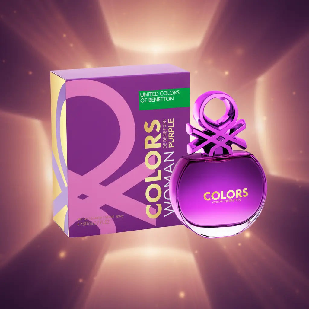 Colors Woman Purple Eau de Toilette Feminino - Benetton