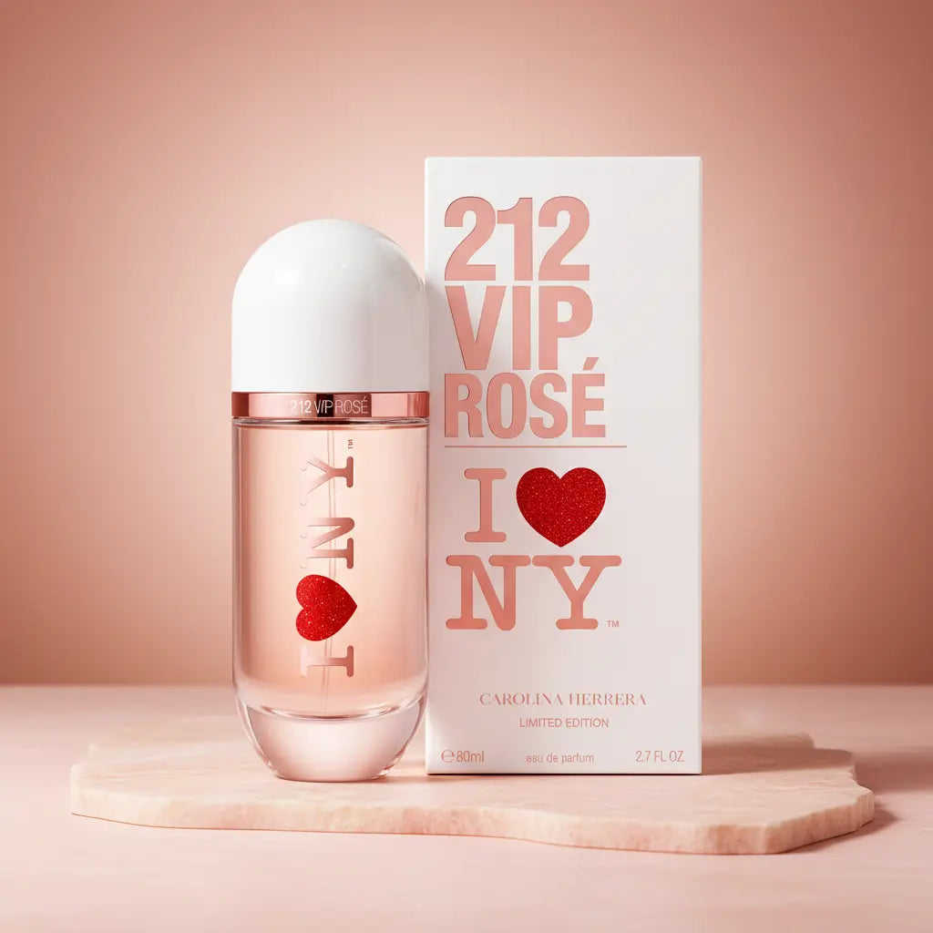 212 VIP Rosé I Love NY Eau de Parfum Feminino - Carolina Herrera