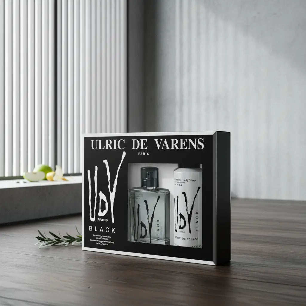 Kit UDV Black Eau de Toilette 100ml e Desodorante 200ml Masculino - Ulric de Varens