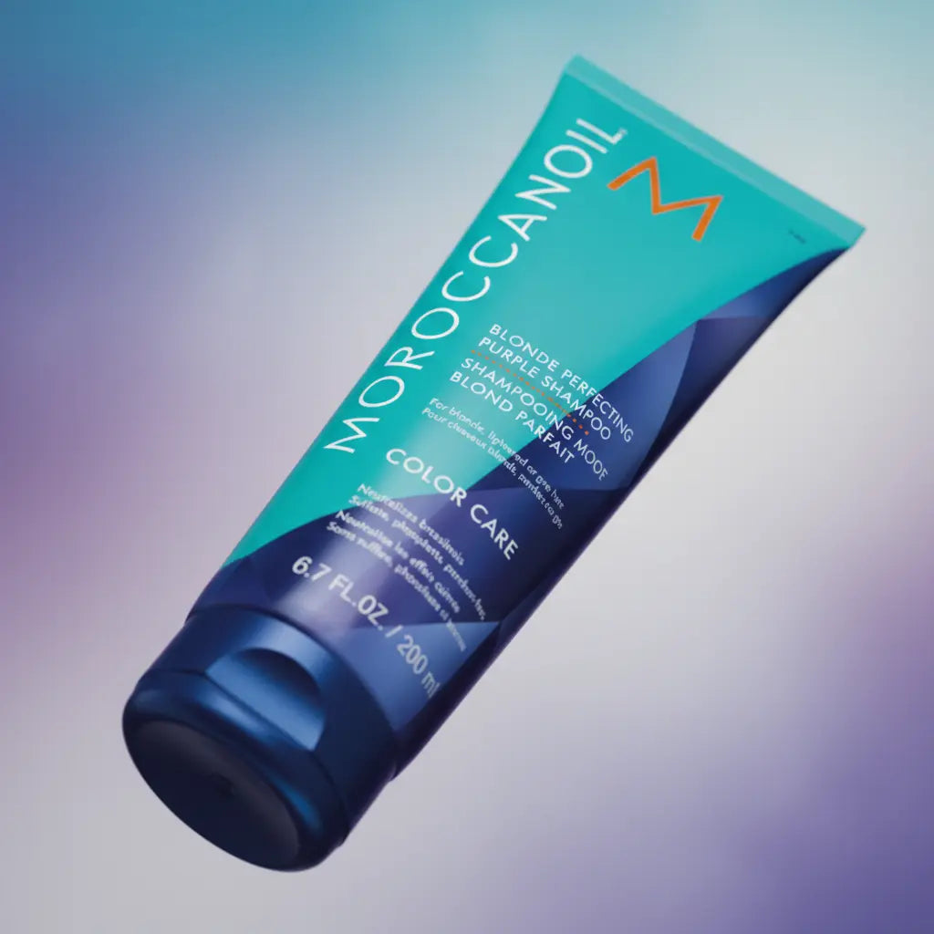 Blonde Perfecting Purple Shampoo 200ml - Moroccanoil