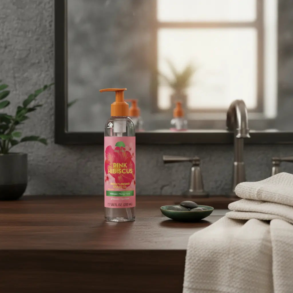 Pink Hibiscus Moisturizing Shave Oil Óleo para Depilação - Tree Hut