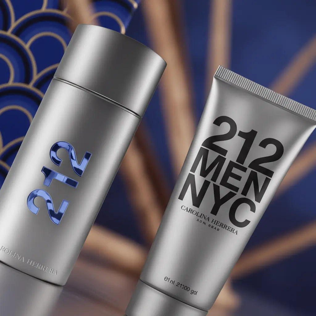 Kit 212 NYC Men Eau de Toilette e Gel Pós-Barba Masculino - Carolina Herrera
