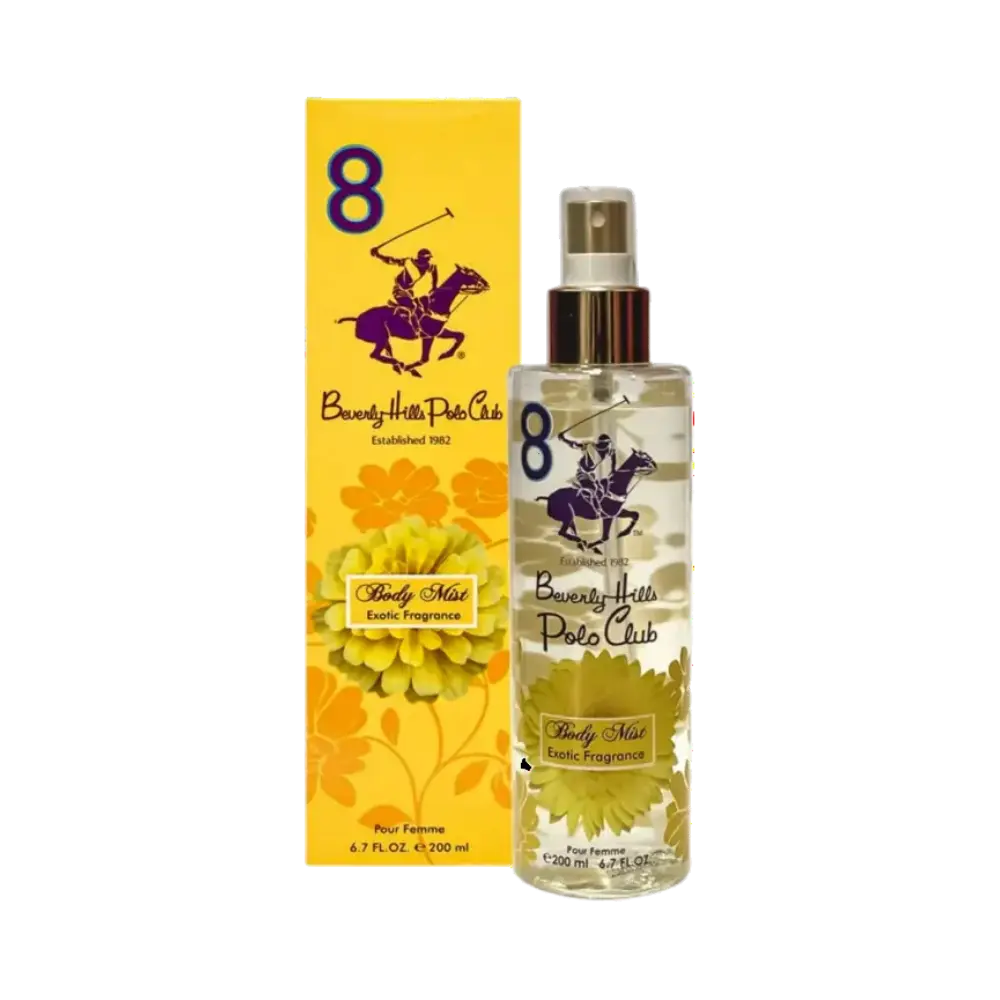Polo Club 8 Body Mist Exotic Fragrance Pour Femme – Giorgio Beverly Hills