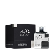 24 Carat White Gold Eau de Parfum Unissex - Lattafa