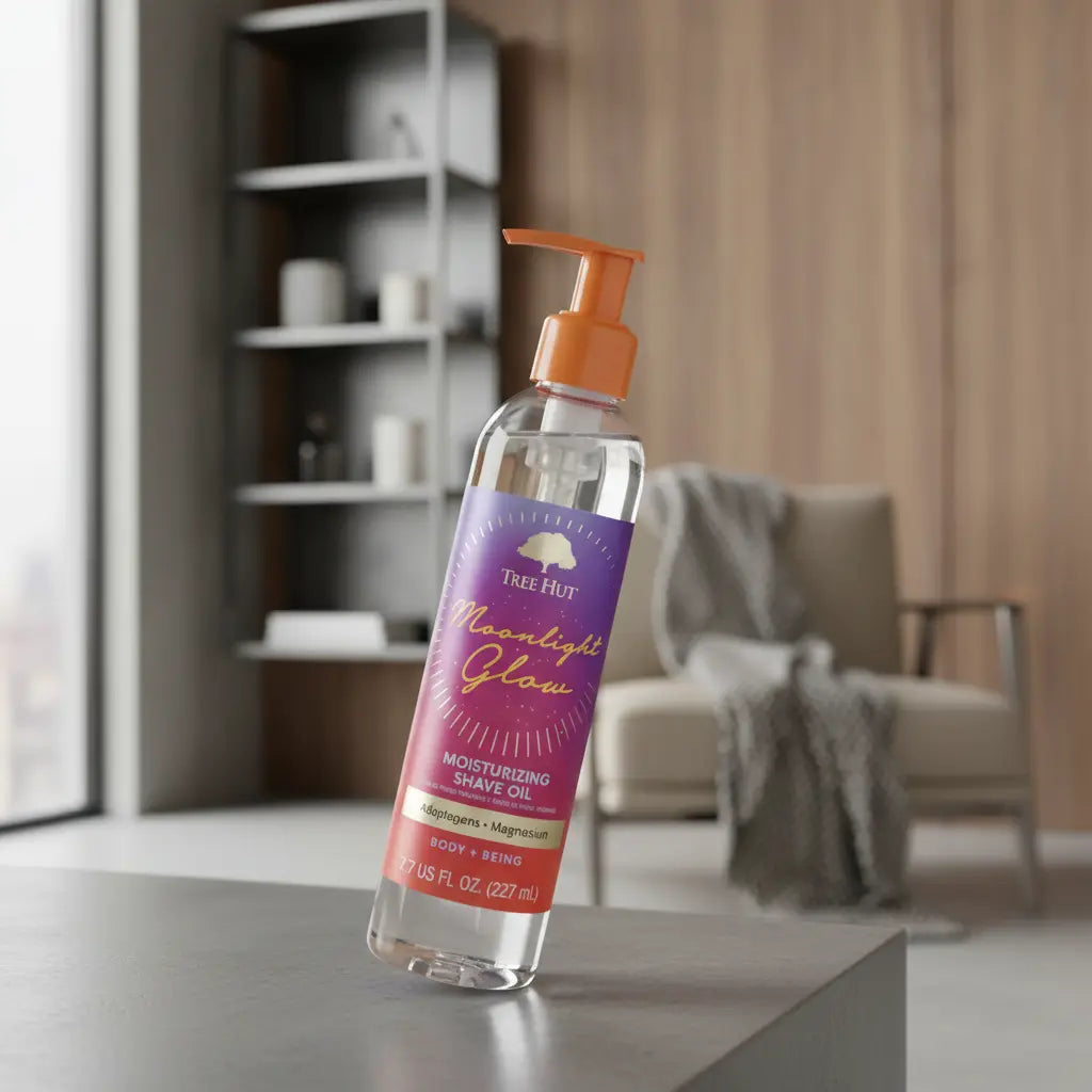 Moonlight Glow Moisturizing Shave Oil para Depilação - Tree Hut
