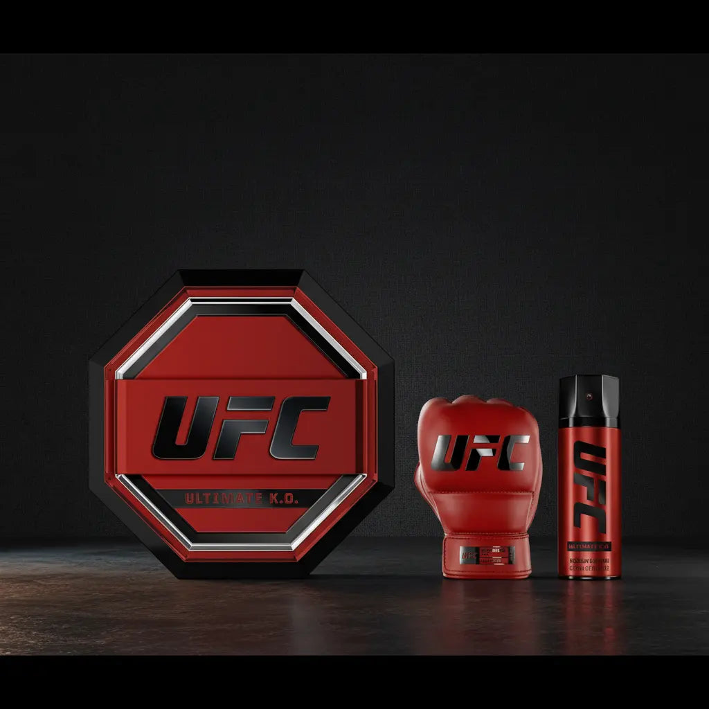 Kit Ufc Ultimate K.O. Eau de Parfum e Body Spray Masculino - Ufc