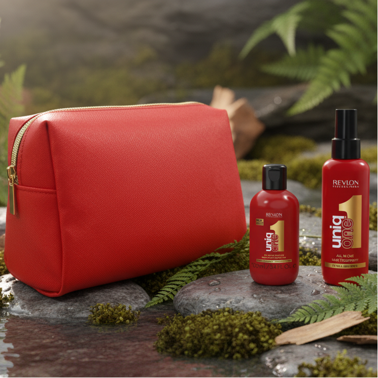 Kit UniqOne All in One Shampoo + Hair Treatment Leave-in + Nécessaire - Revlon Professional Professional - Revlon Professional
