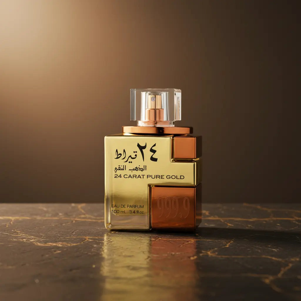 24 Carat Pure Gold Eau de Parfum Unissex - Lattafa