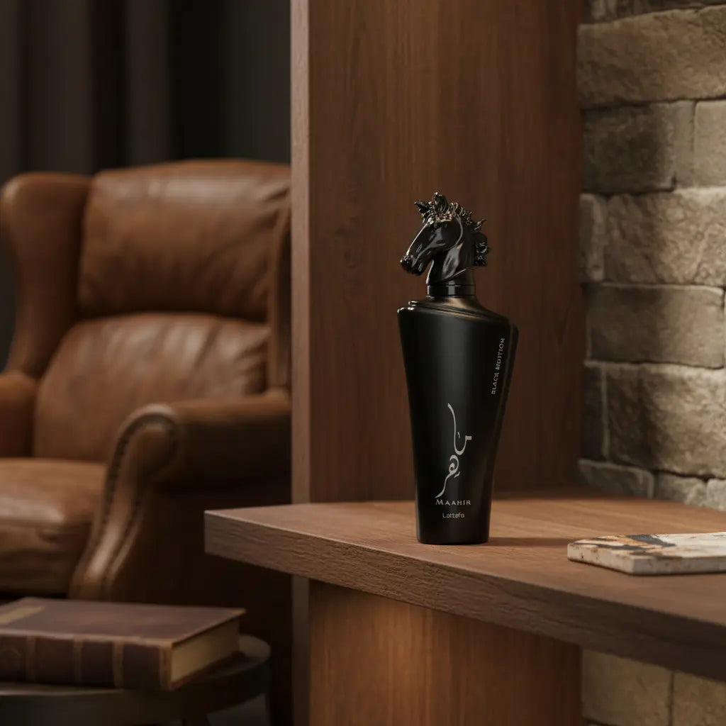 Maahir Black Edition Eau de Parfum Unissex - Lattafa
