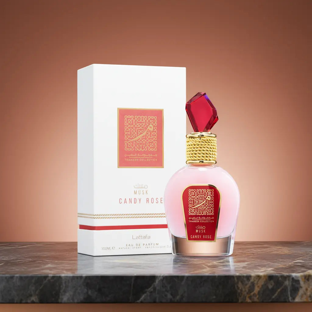 Musk Candy Rose Thameen Collection Eau de Parfum Feminino - Lattafa