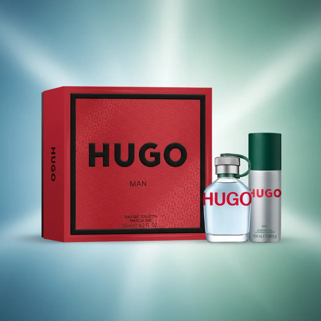 Kit Hugo Man Eau de Toilette e Desodorante Spray Masculino - Hugo