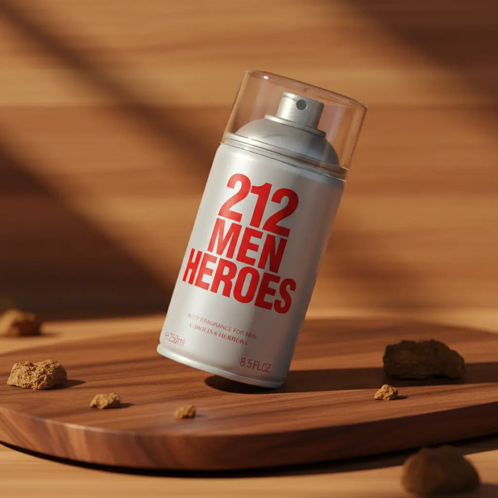 212 MEN Heroes Body Spray Masculino - Carolina Herrera
