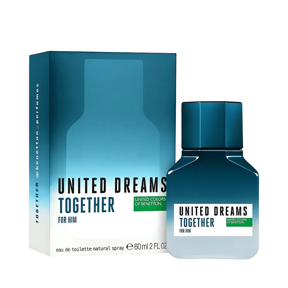United Dreams Together for Him Eau de Toilette Masculino - Benetton