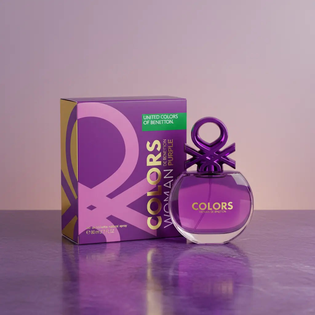 Colors Woman Purple Eau de Toilette Feminino - Benetton