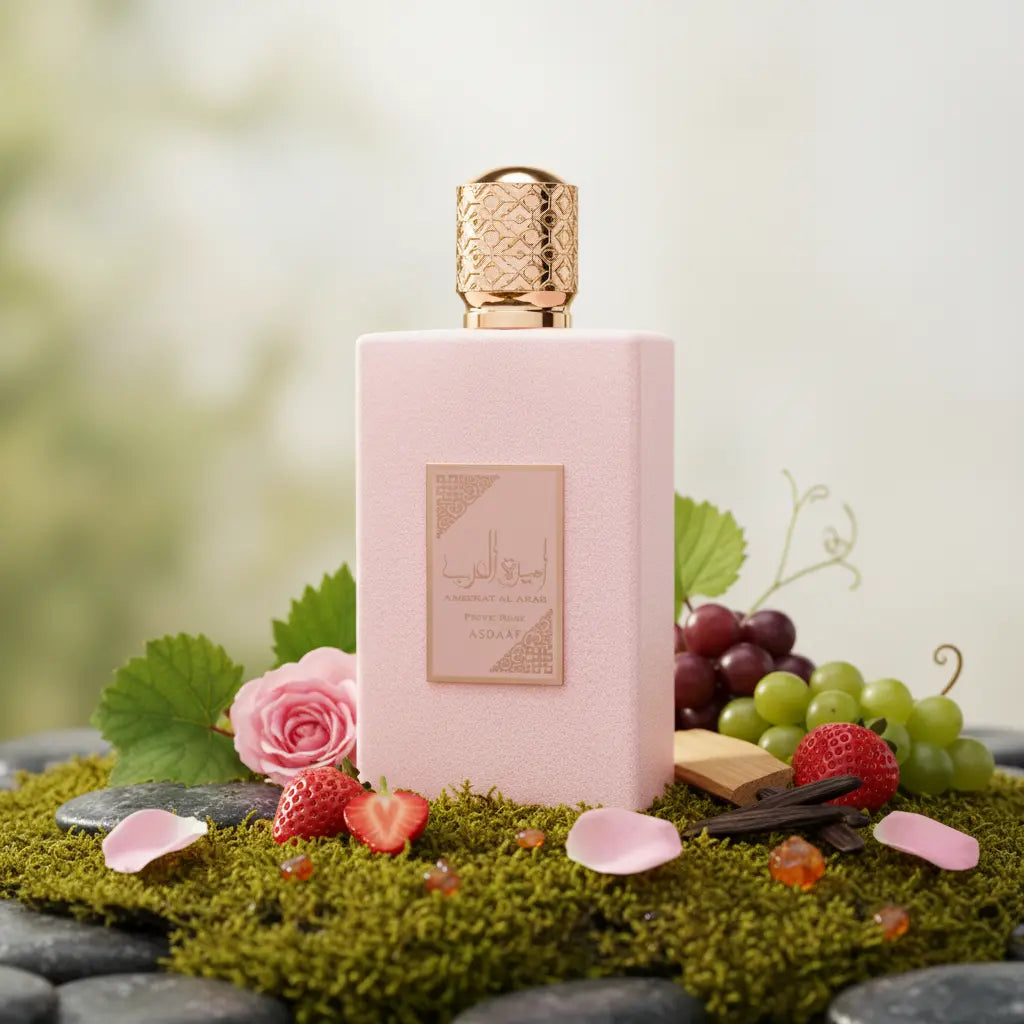 Ameerat Al Arab Prive Rose Eau de Parfum Feminino - Asdaaf