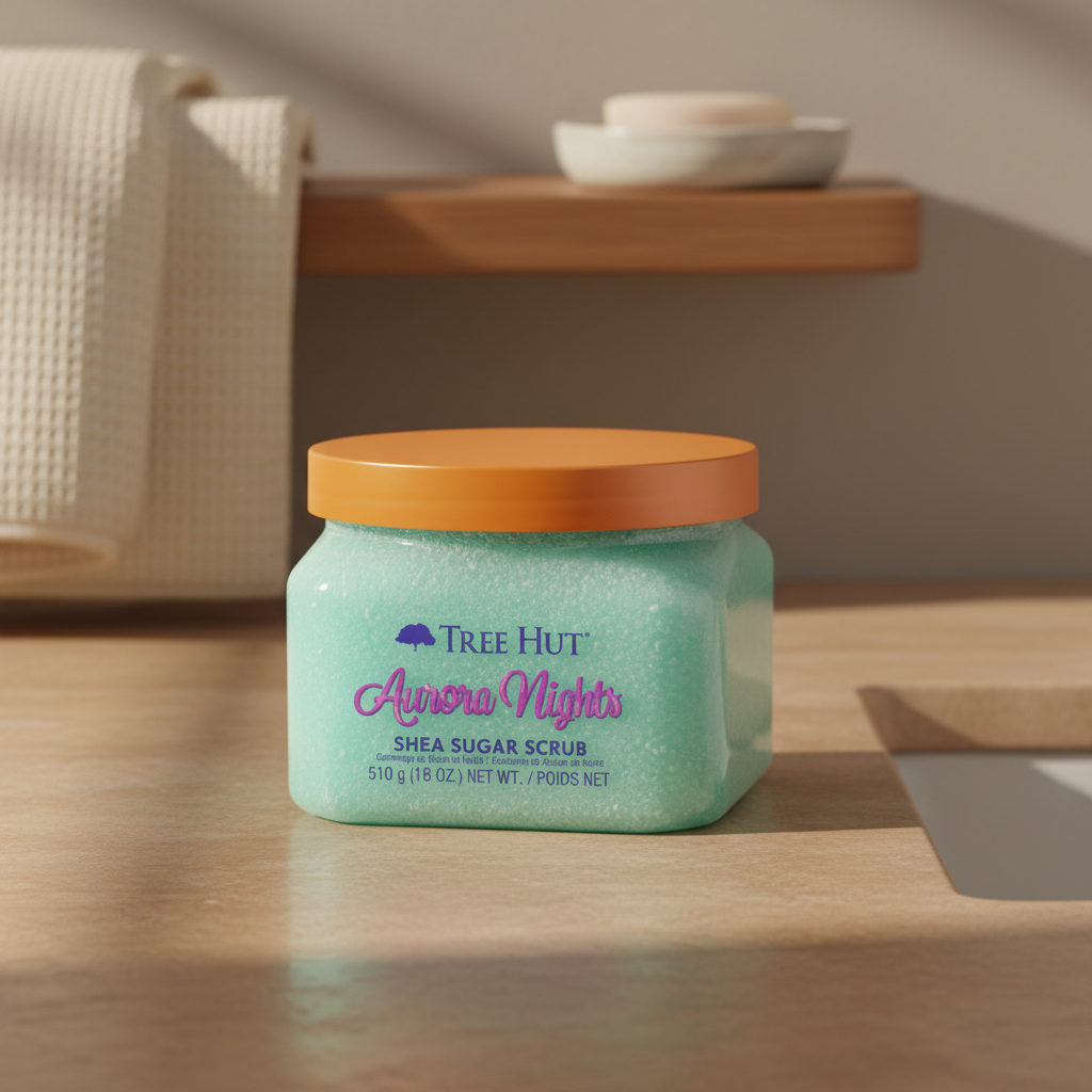 Aurora Nights Shea Sugar Scrub Esfoliante Corporal - Tree Hut