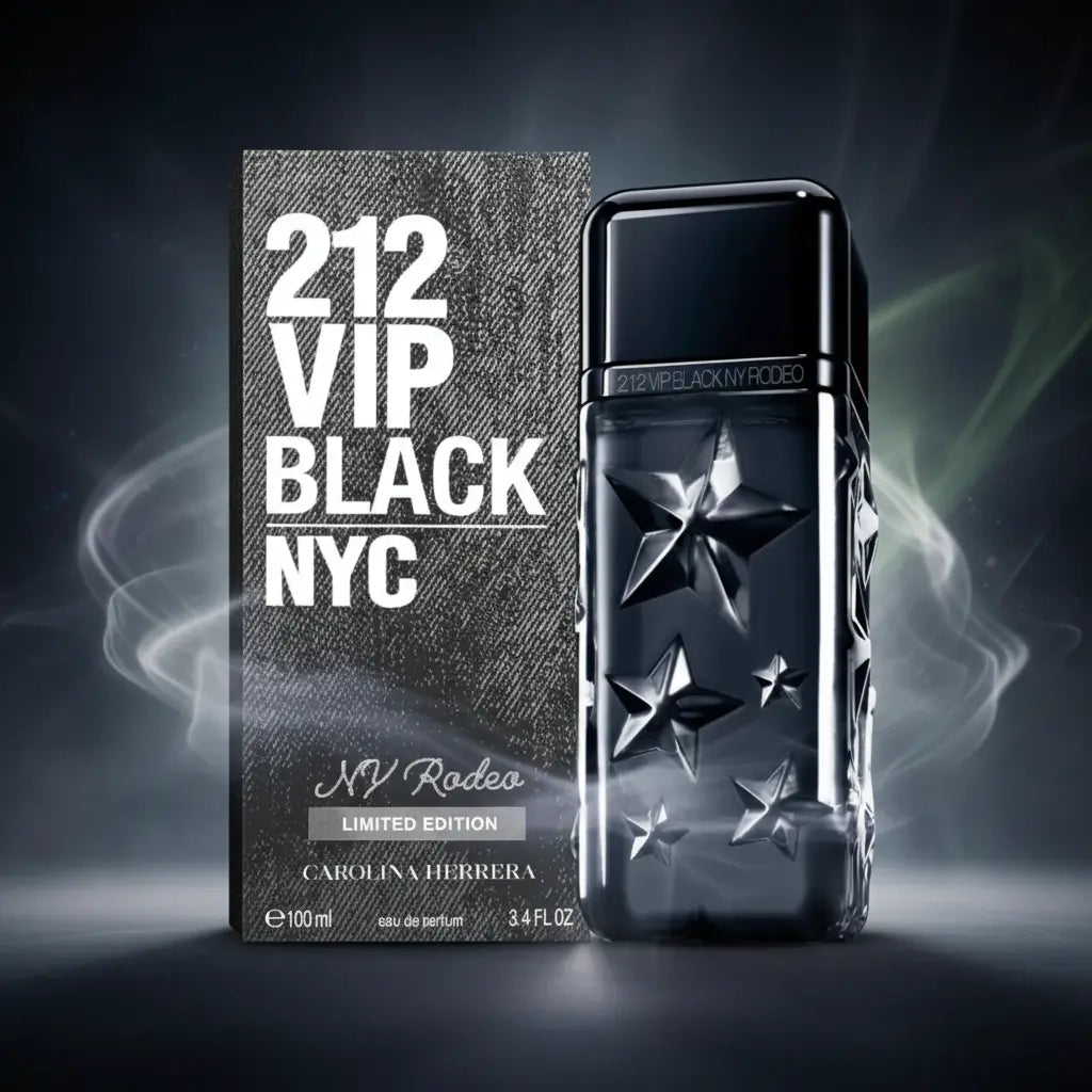 212 VIP Black NY Rodeo Limited Edition Eau de Parfum Masculino - Carolina Herrera